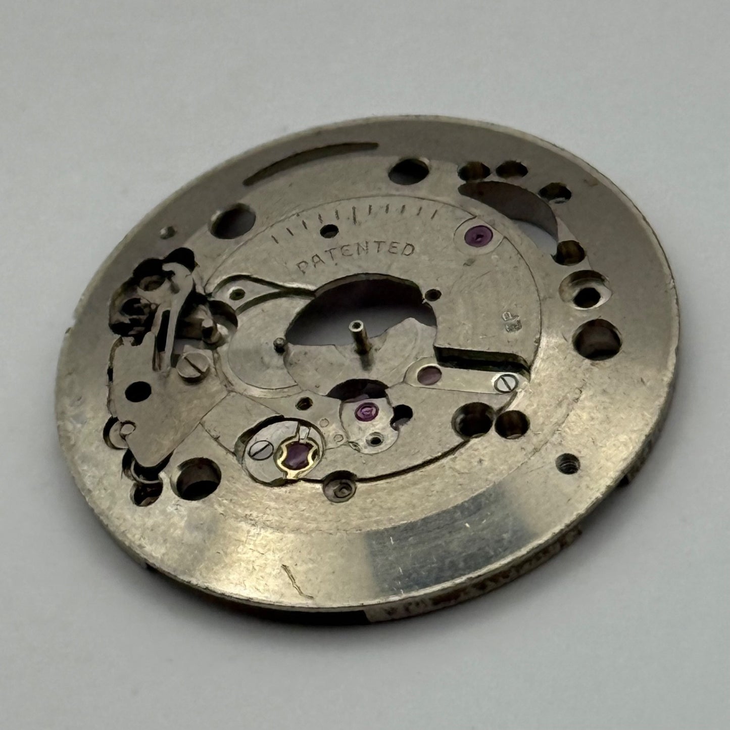 ETA 2390 Watch Movement Main Plate Manual Wind Vintage Swiss Parts Repair 25.9mm