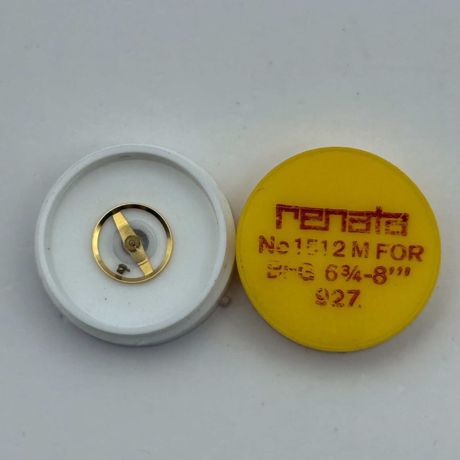 BFG 927 Balance Wheel Complete And Spring 6¾–8’’’  1512 M Watch Movement Parts 