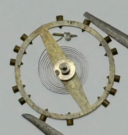 AS 984 Balance Wheel Complete And Spring 10 1/2’’’ 30 M Watch Movement Parts NOS