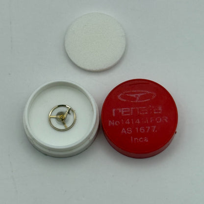 AS 1677 Balance Wheel Complete And Spring Inca 1414 M Watch Movement Parts NOS