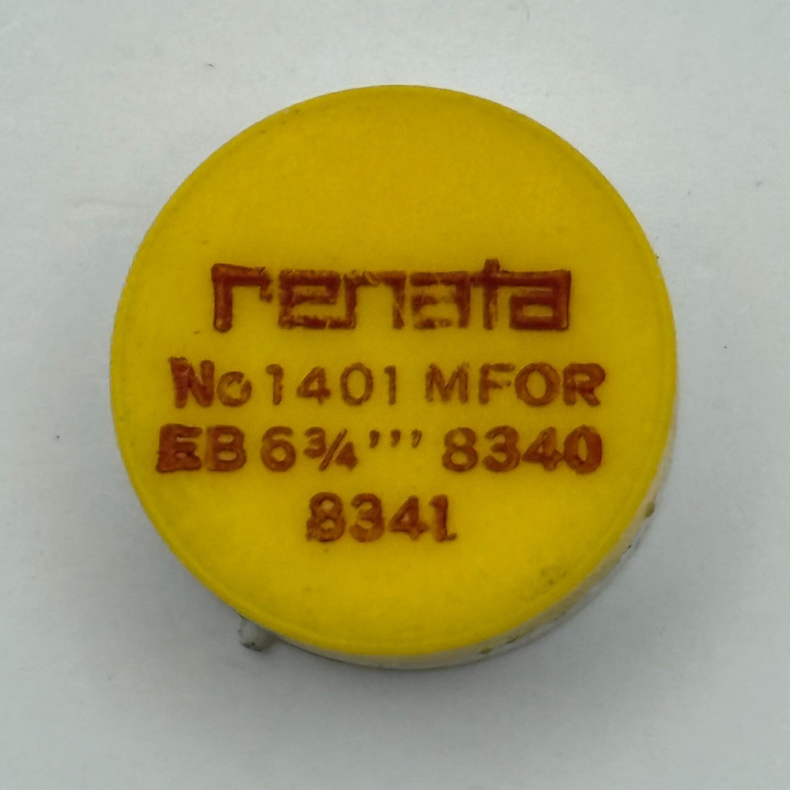 EB 8340 8341 Balance Wheel Complete And Spring 6¾’’’ Inca 1401 M Watch Movement