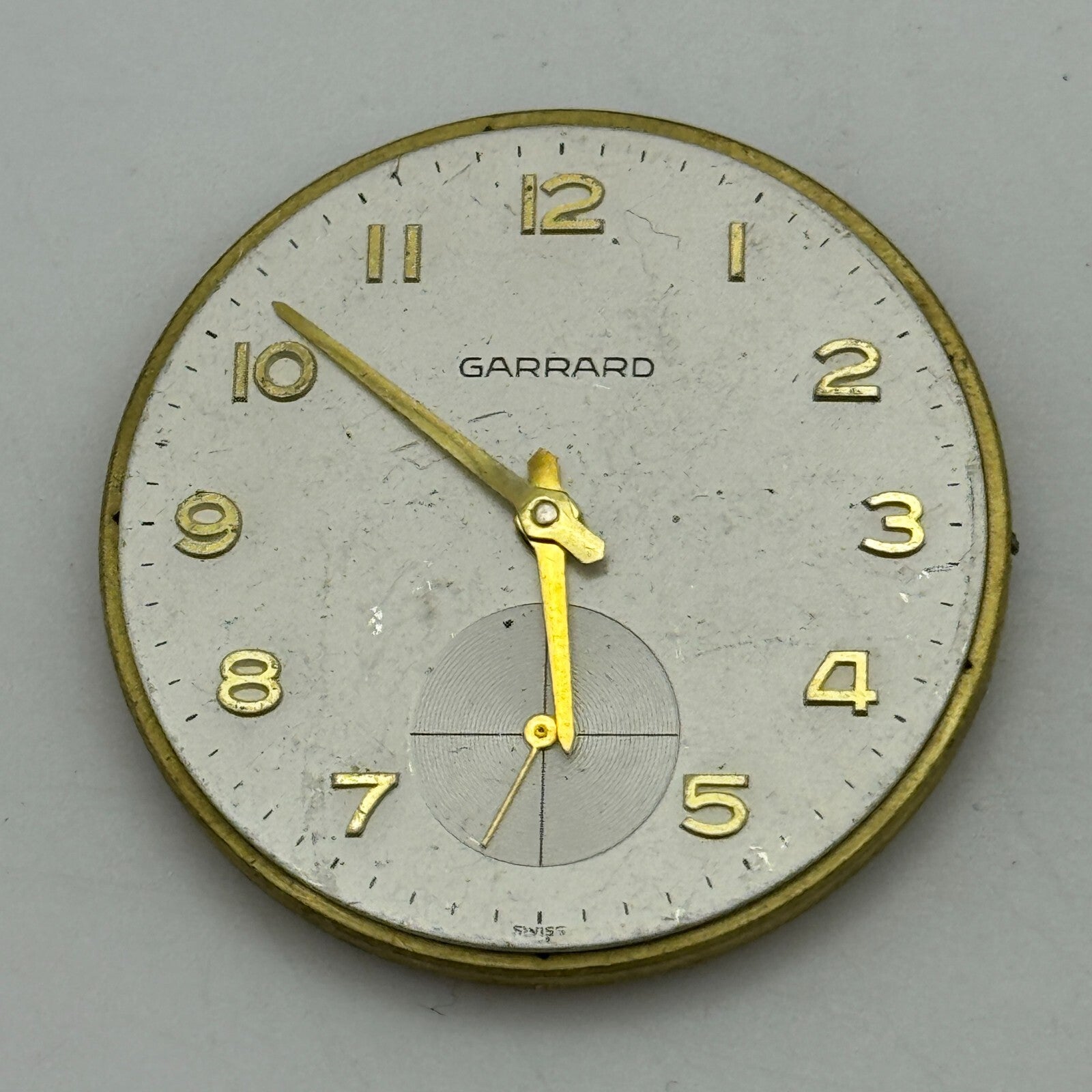 31.6mm Men's Garrard Unitas UT 6325 Manual Wind Swiss Watch Movement PARTS SPARE