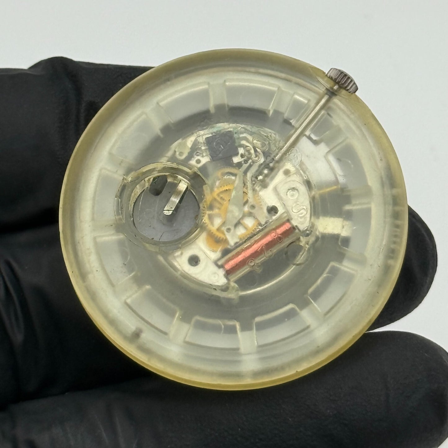 39mm Vintage 1987 Swatch Pop BK102 Hot Turq Watch UNTESTED PARTS REPAIR