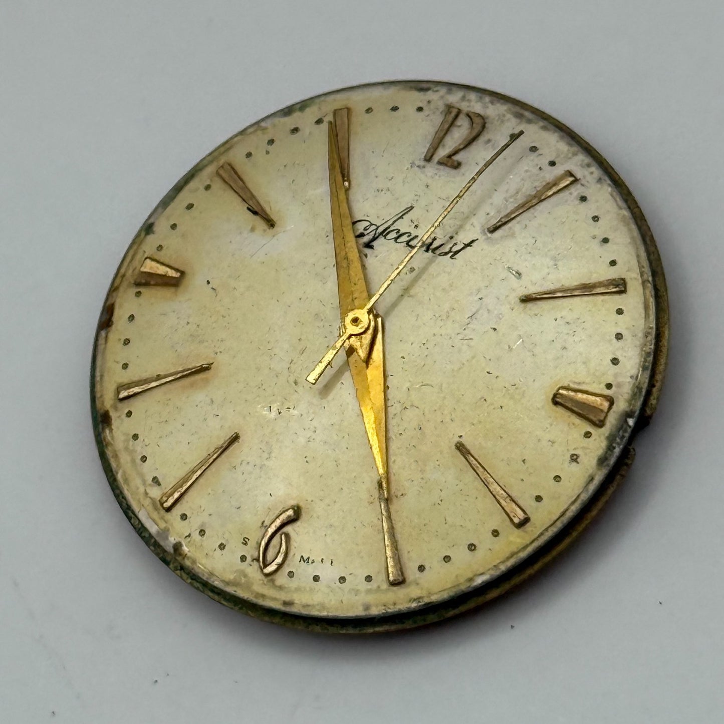 Accurist ETA 2390 Watch Movement Manual Wind Vintage Swiss Parts Repair 29.7mm