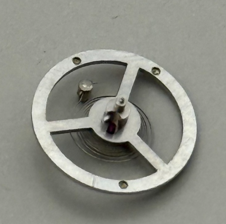 Smith 102 TY SP Balance Wheel Complete And Spring 10½’’’ Watch Movement Parts