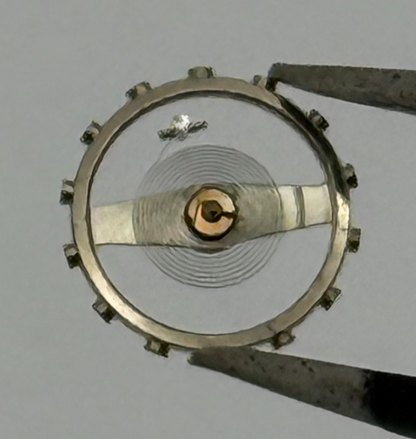 Brac 2021 2051 Balance Wheel Complete And Spring 69 M Watch Movement Parts NOS