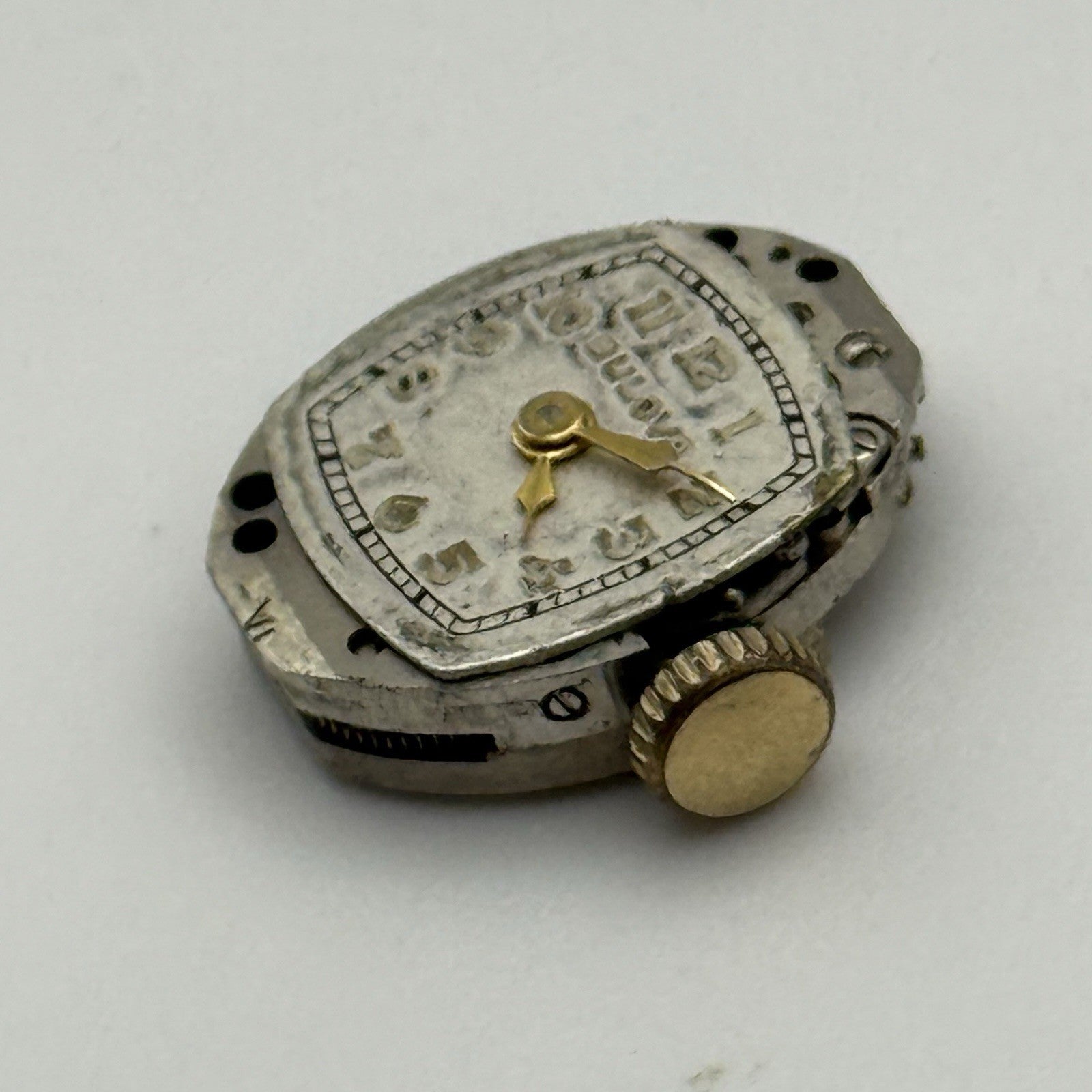 13.1mm Running Vintage Ladies Bulova 5AB Manual Wind Swiss Watch Movement PARTS