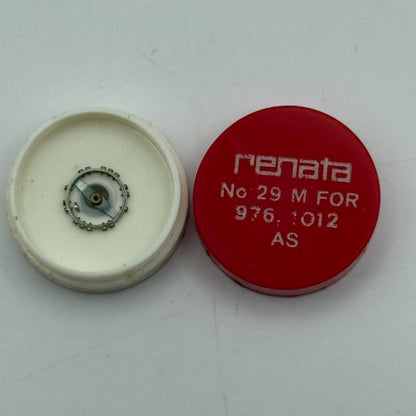 AS 976 1012 Balance Wheel Complete And Spring  29 M Watch Movement Parts NOS