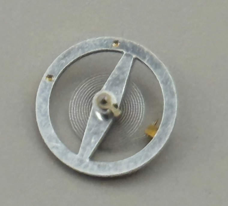 OC RZ Balance Wheel Complete And Spring 10½’’’ 1534 Watch Movement Parts NOS
