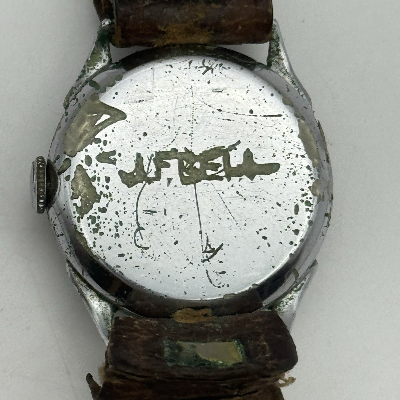 26mm Running ROLEX Snowite Rolco Vintage Military Style Watch 15 Rubies RESTORE