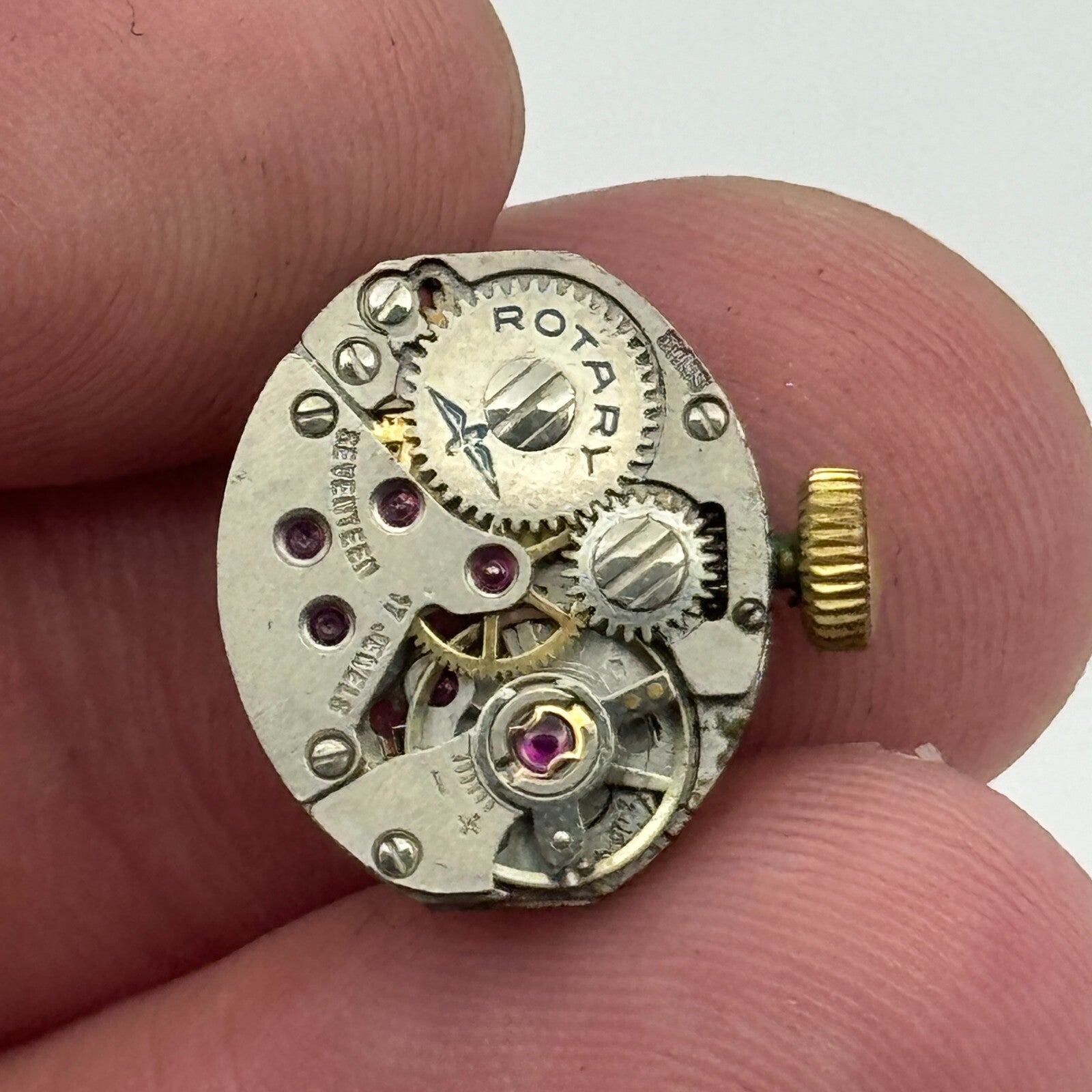 12.9mm Ladies Rotary AS 1977-2 A Schild Manual Wind Swiss Watch Movement PARTS
