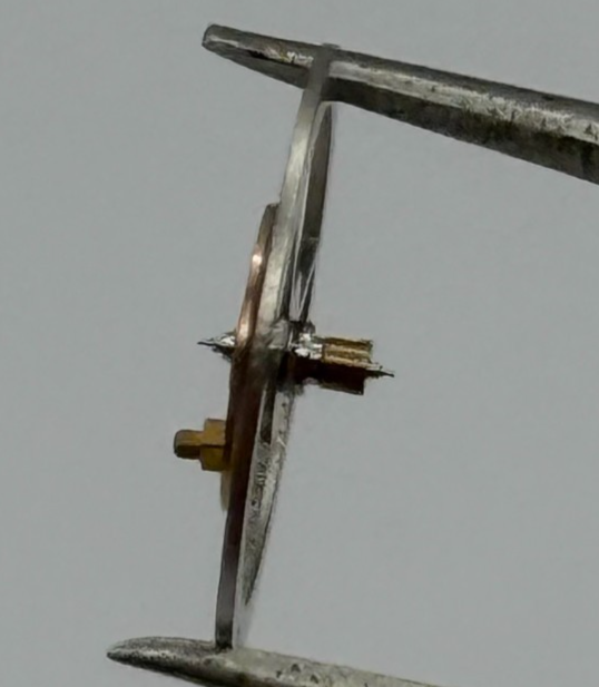 EB 8800 Balance Wheel Complete And Spring 12’’’ 1309 Watch Movement Parts NOS