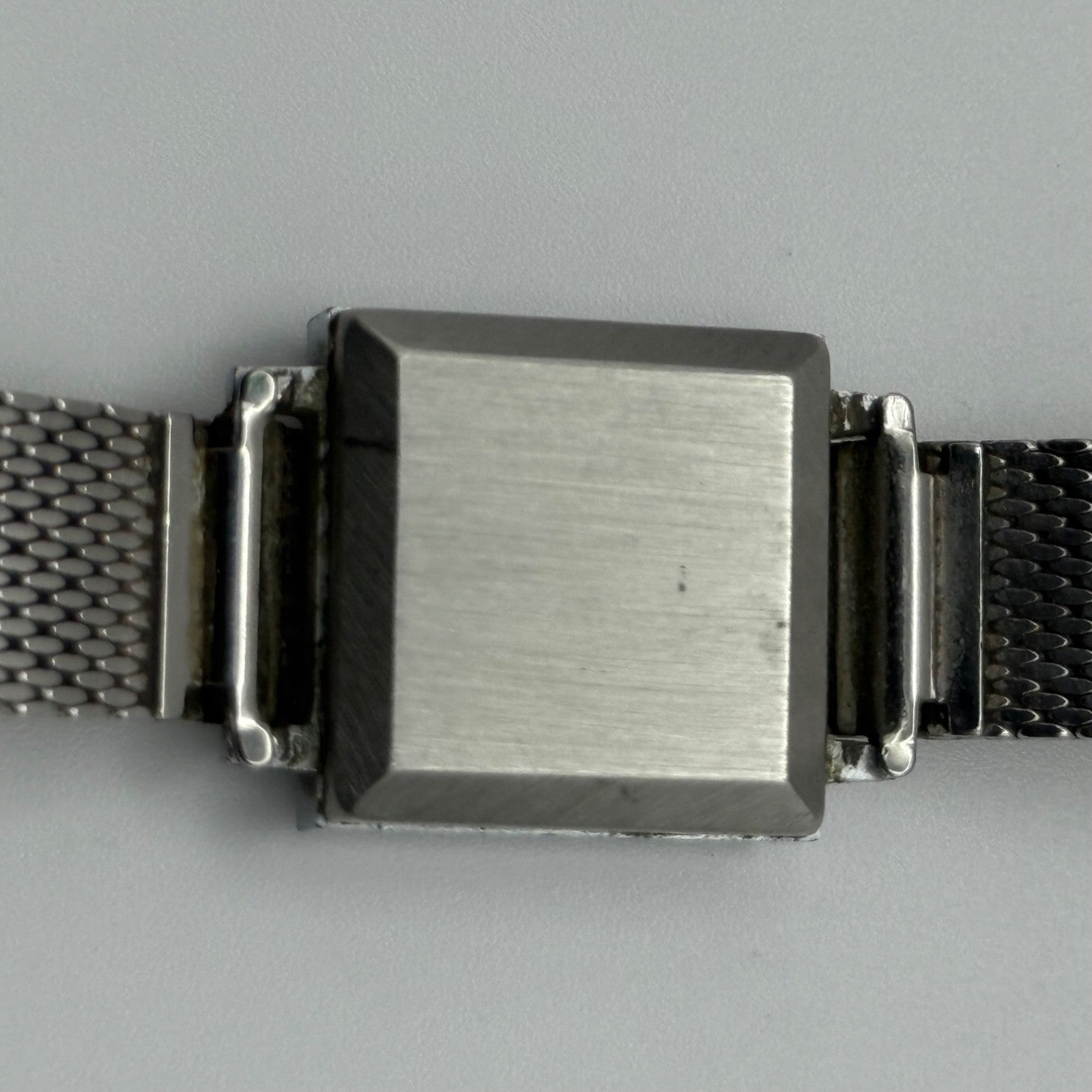 19mm Vintage Second 17 Jewels USSR Soviet Mesh Manual Wind Watch PARTS / REPAIR