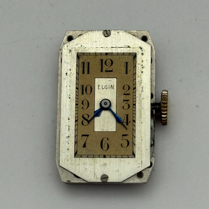 1937 Vintage 18/0s Elgin 488 Model 1 American Watch Movement PARTS REPAIR SPARES