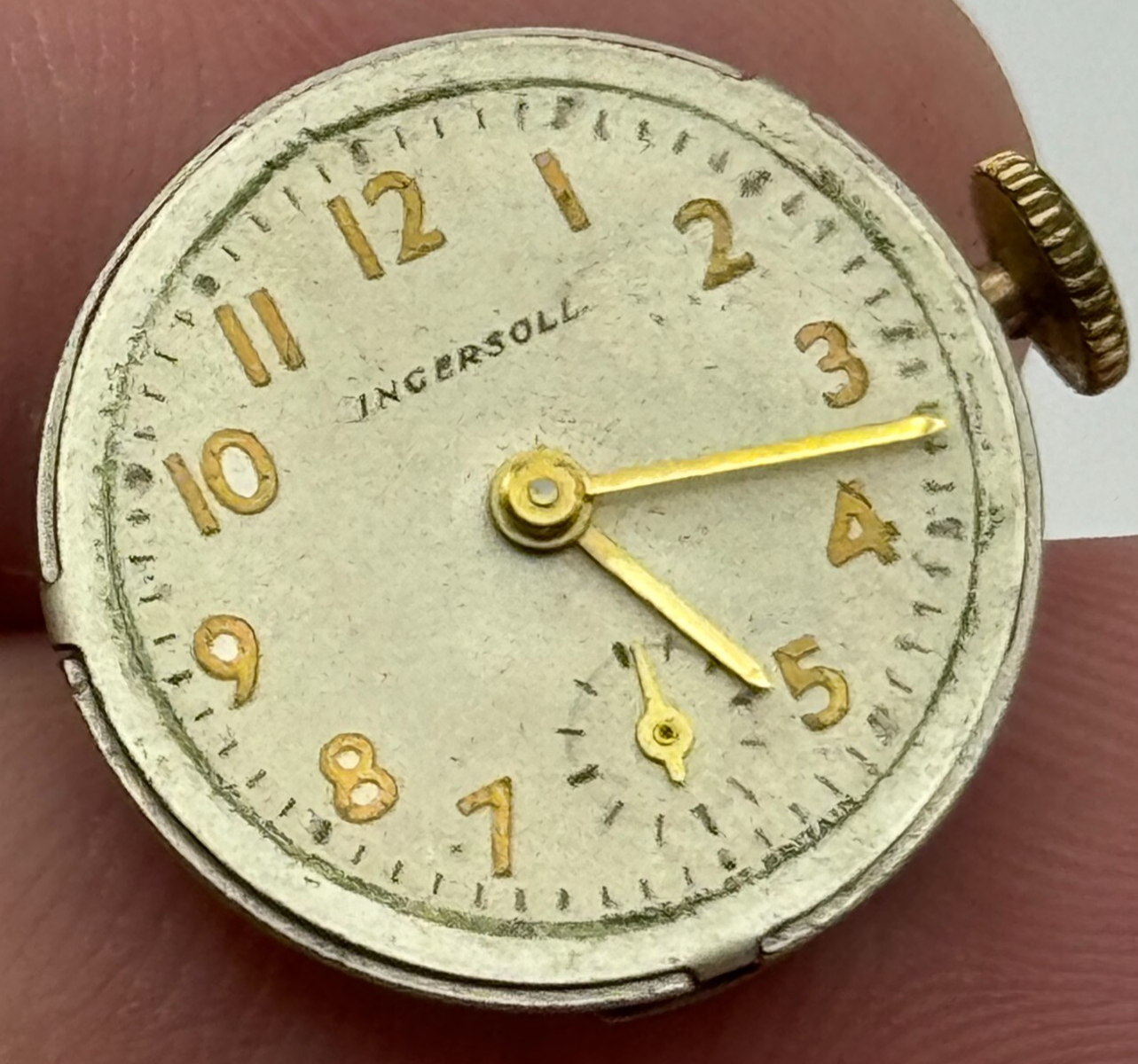 19.6mm Ingersoll Ladies Cal 201 Manual Wind Watch Movement Vintage PARTS SPARES