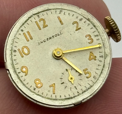 19.6mm Ingersoll Ladies Cal 201 Manual Wind Watch Movement Vintage PARTS SPARES