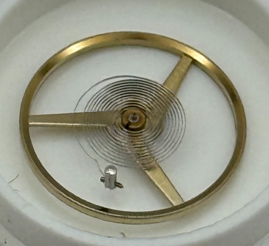 ST 96 Balance Wheel Complete And Spring 11½’’’ 1268 M Watch Movement Parts NOS