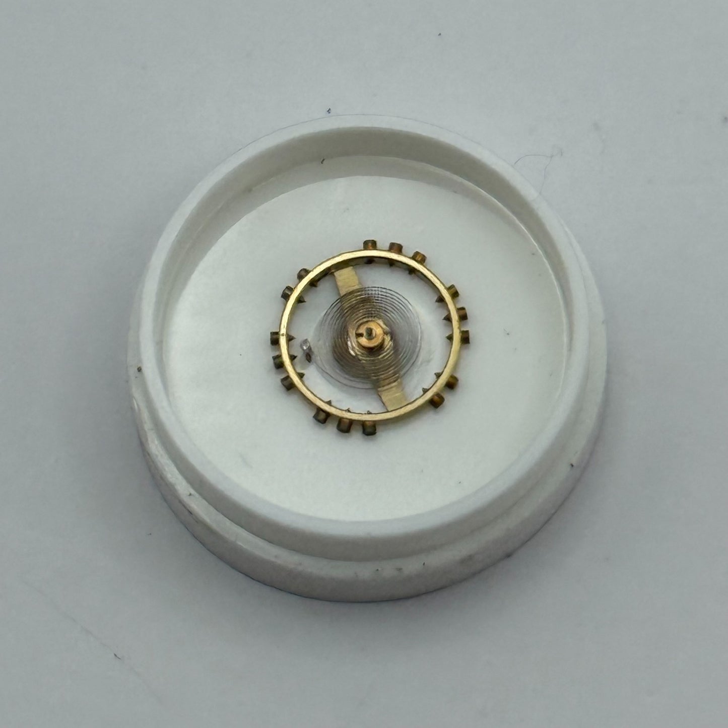 AS 1051 Balance Wheel Complete And Spring 5¼’’’ 34 M Watch Movement Parts NOS