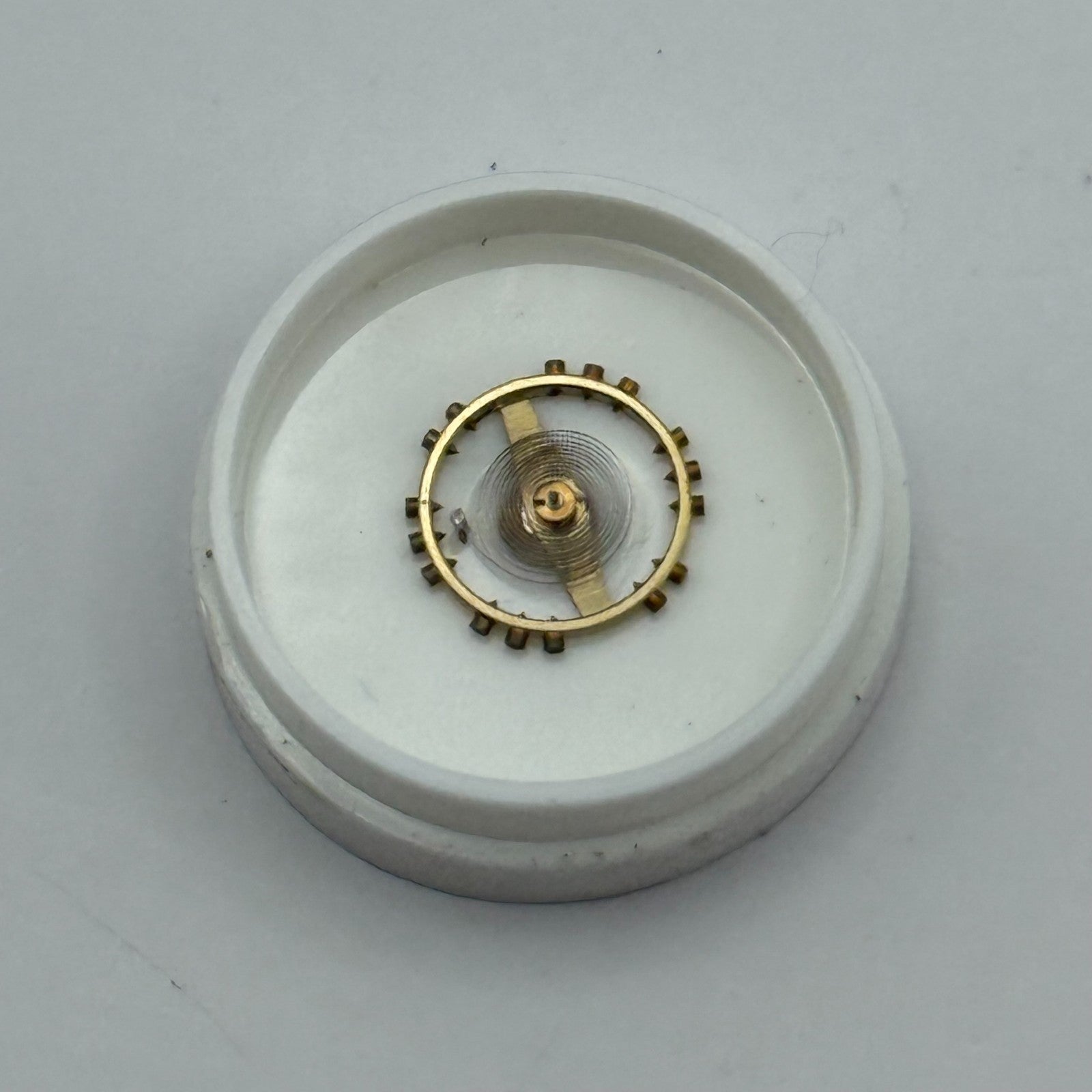 AS 1051 Balance Wheel Complete And Spring 5¼’’’ 34 M Watch Movement Parts NOS