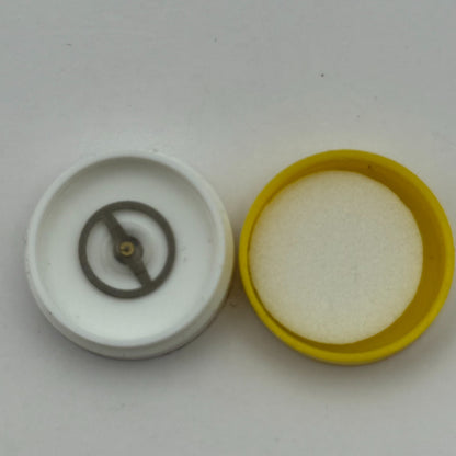 Catttin O.S6 Balance Wheel Complete And Spring  1551 M Watch Movement Parts NOS