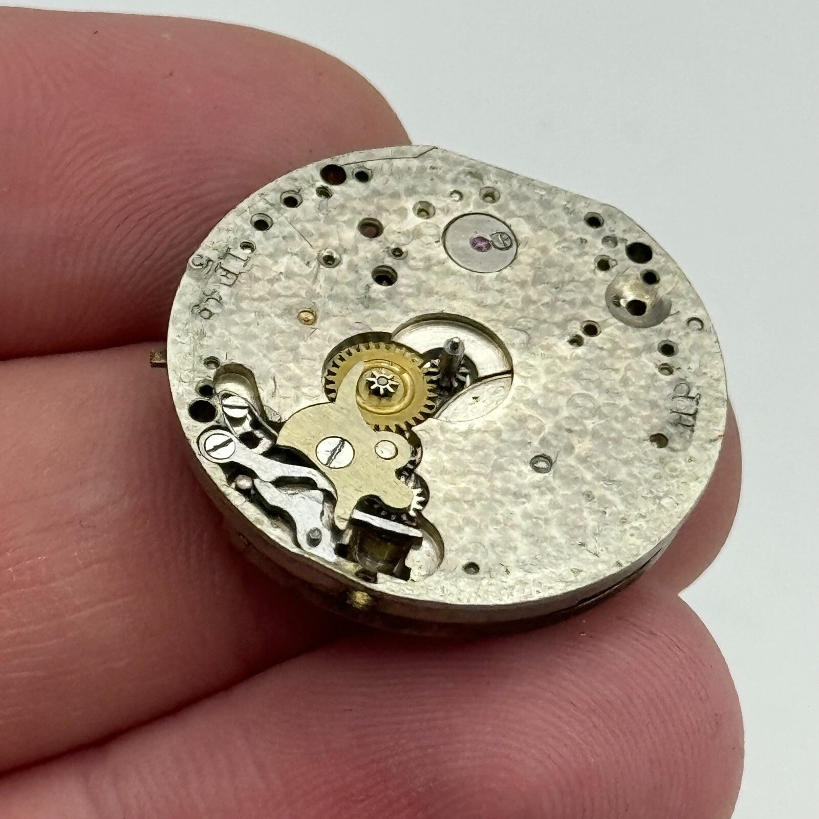 25mm Steiger HP Unidentified Manual Wind Swiss Watch Movement Vintage PARTS