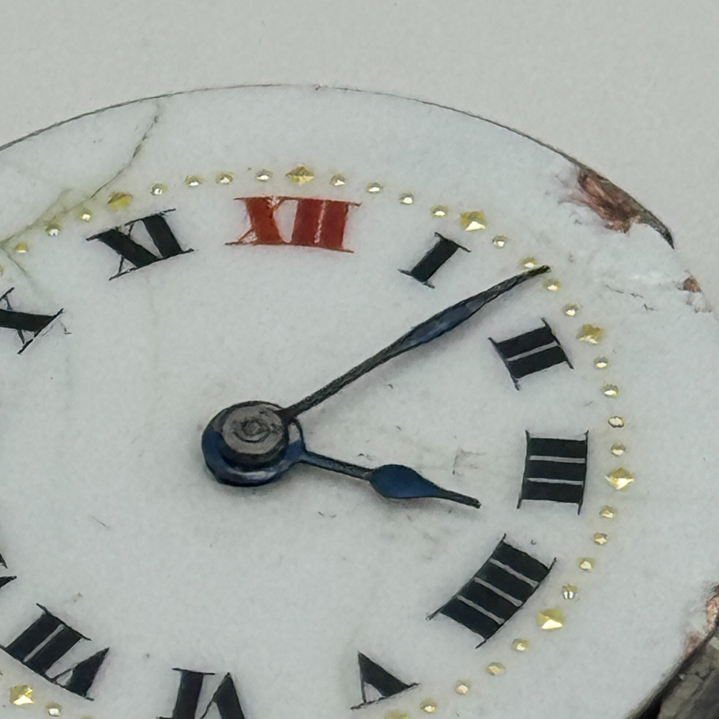 23.6mm 15 Jewels Roman Numerals Trench Watch Movement Manual Wind PARTS SPARES