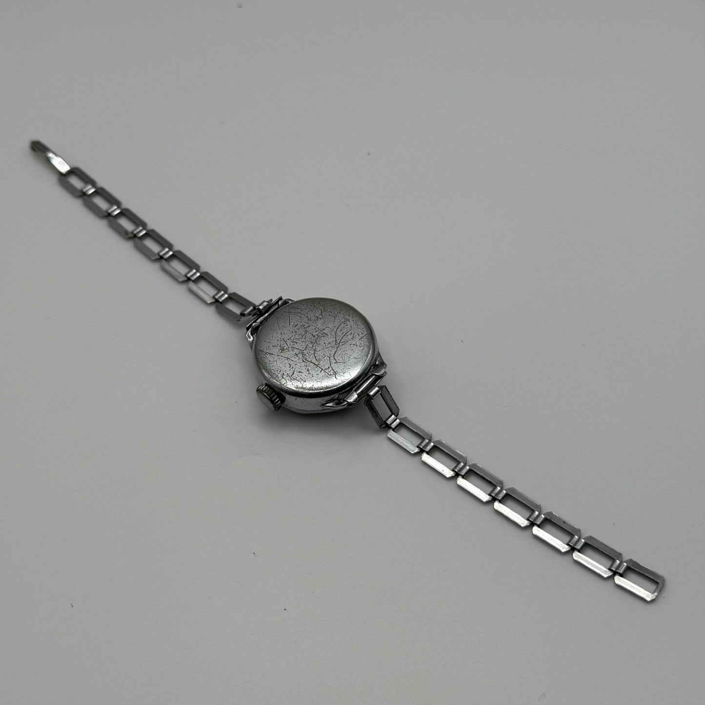 25mm Vintage Ingersoll Dot Sub Seconds Art Deco Bracelet Manual Watch PARTS