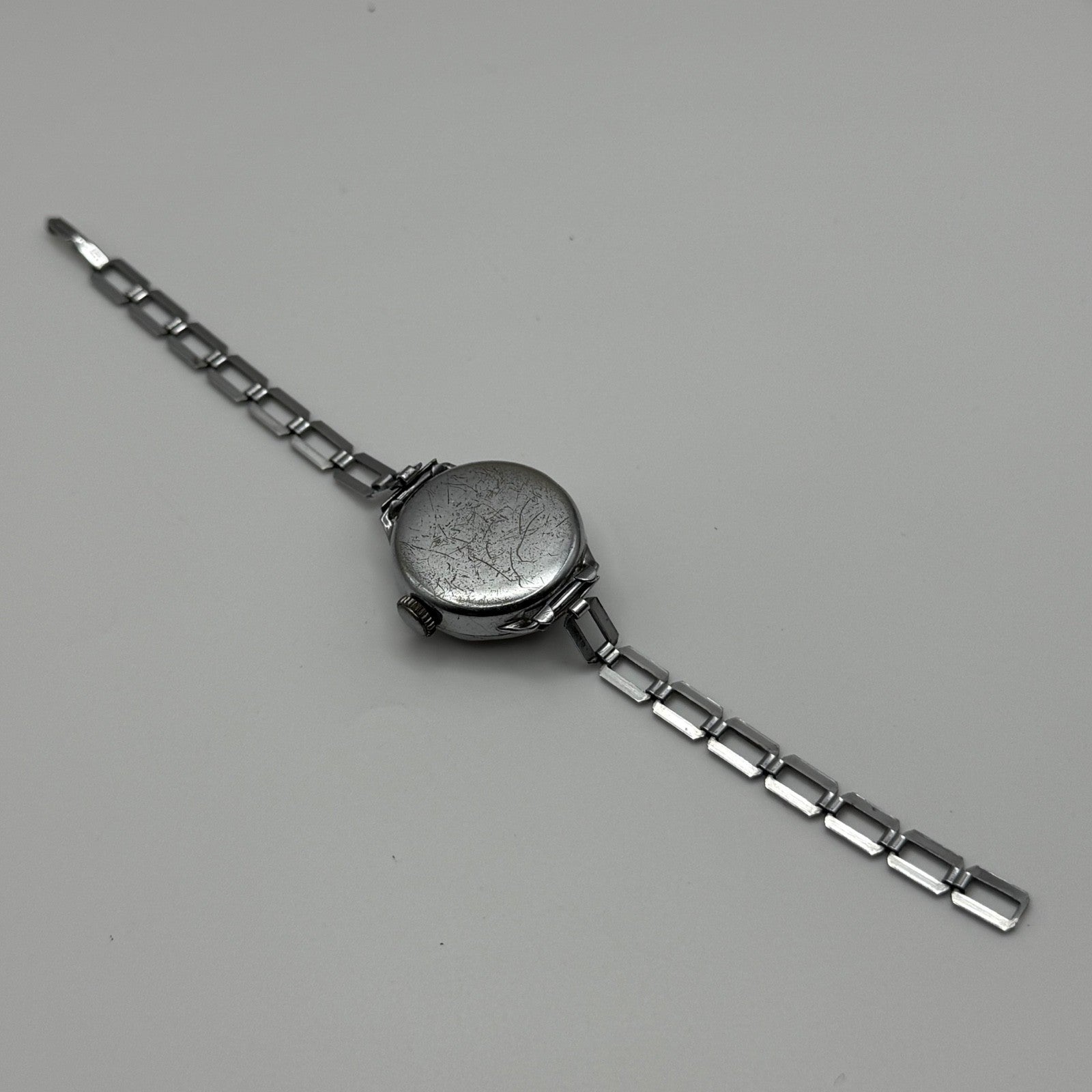 25mm Vintage Ingersoll Dot Sub Seconds Art Deco Bracelet Manual Watch PARTS