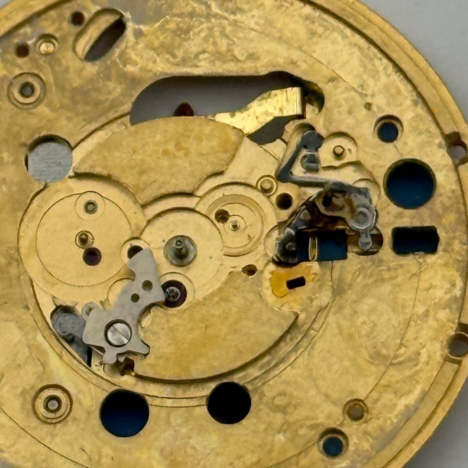 ETA 955.112 Quartz Watch Movement 7 Jewels Swiss Vintage Parts Repair 26.2mm