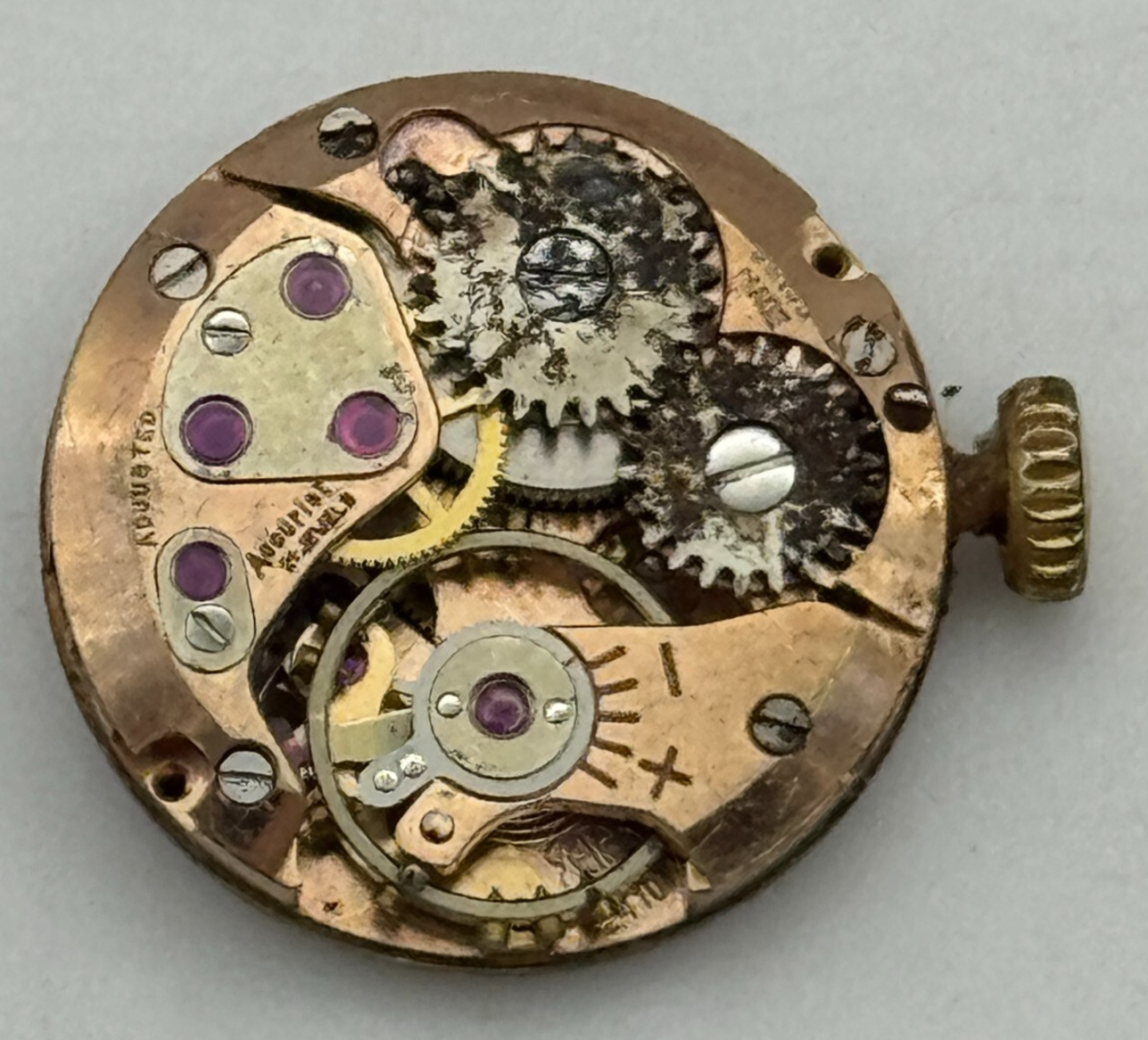 15.5mm ETA 2410 Accurist Manual Wind Ladies Watch Movement Swiss Vintage PARTS