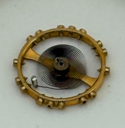 AS 976 1012 Balance Wheel Complete And Spring 29 M Watch Movement Parts NOS 