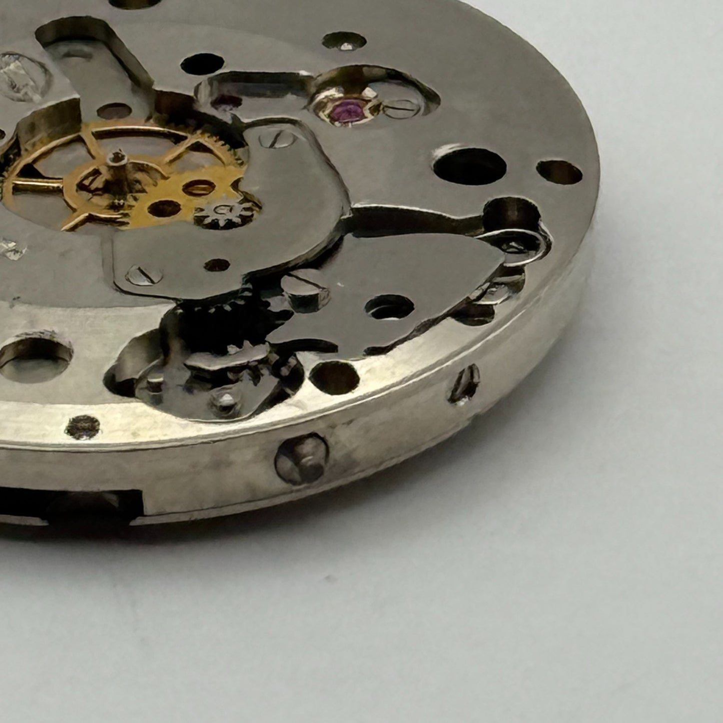 ETA 2370 Everite Watch Movement Manual Wind Vintage Parts Repair 25.9mm