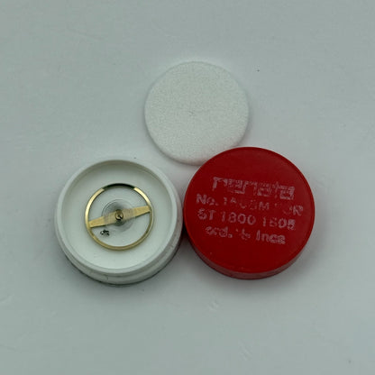 ST 1800 1805 Balance Wheel Complete And Spring 1509 M Watch Movement Parts NOS