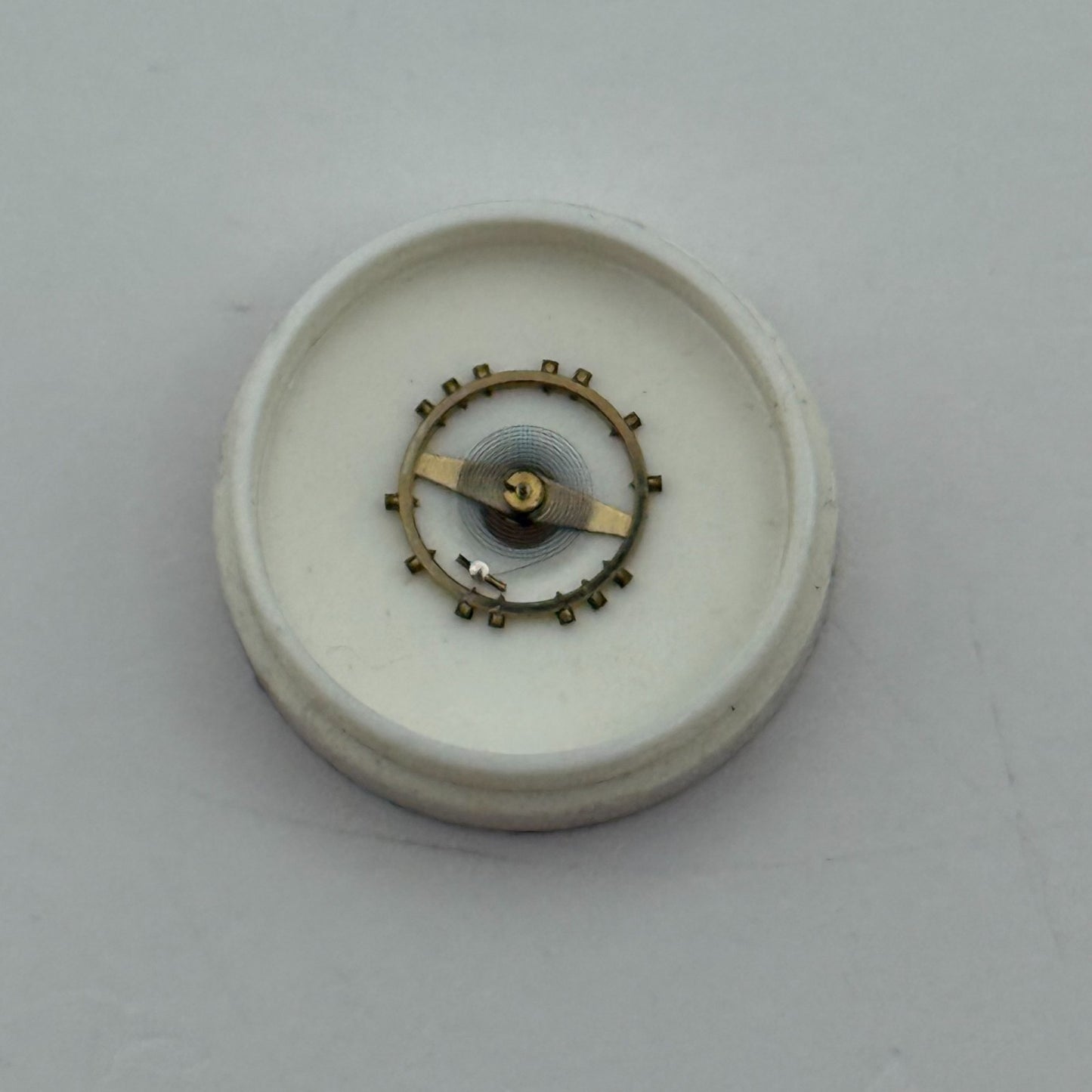 AS 1240 Balance Wheel Complete And Spring 8 3/4’’’ 49 M Watch Movement Parts NOS