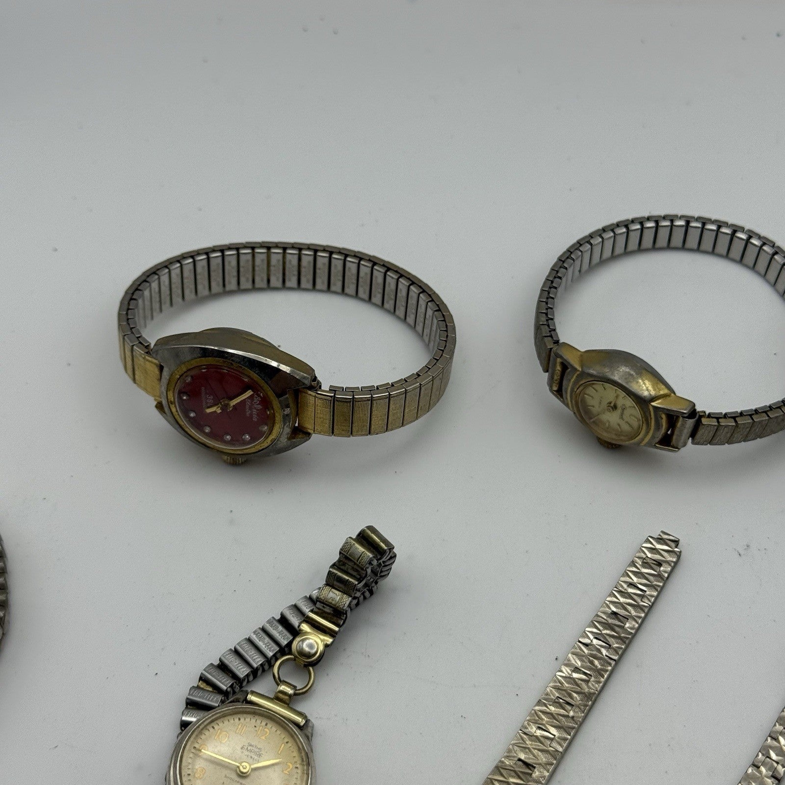 Bundle Of Ladies Vintage Manual Wind Wristwatches Joblot PARTS REPAIR SPARES