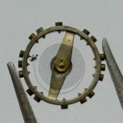 AS 976 1012 Balance Wheel Complete And Spring  532 M Watch Movement Parts NOS