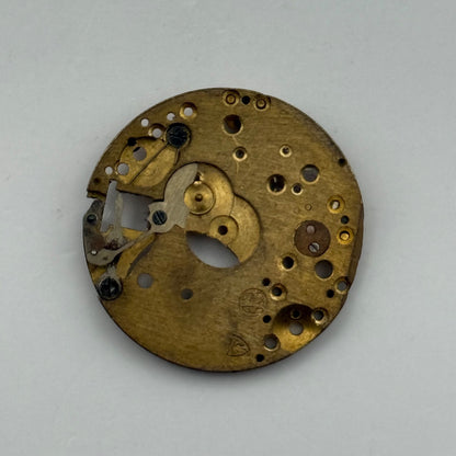AS 340 Watch Movement Manual Wind Vintage Swiss Incomplete Parts Repair 23.5mm