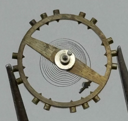 AS 984 Balance Wheel Complete And Spring Inca 31 M Watch Movement Parts NOS