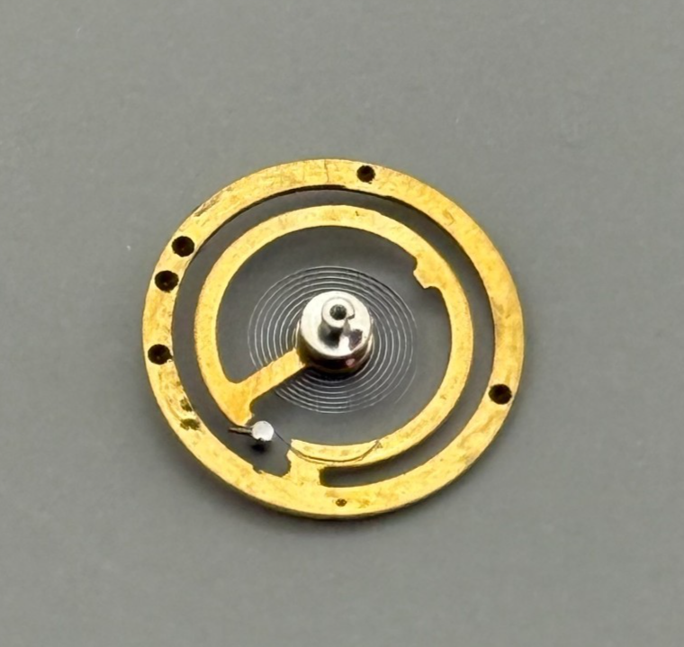 EB 8021 Balance Wheel Complete And Spring  10½’’’ 1253 Watch Movement Parts NOS