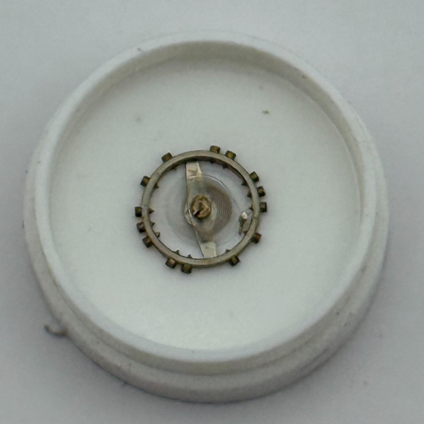 AS 976 1012 Balance Wheel Complete And Spring  29 M Watch Movement Parts NOS 