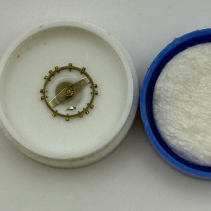 Record 108, 109 Balance Wheel Complete And Spring 290 Watch Movement Parts NOS