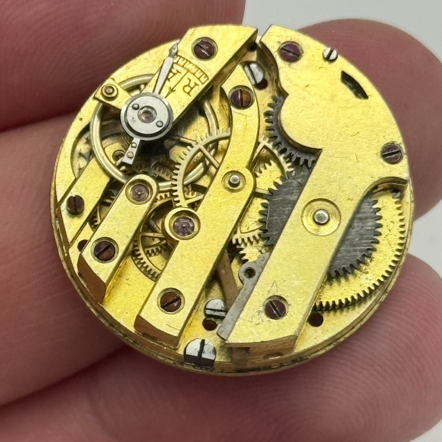 26.7mm Unidentified High Grade Manual Wind Watch Movement Vintage PARTS SPARES