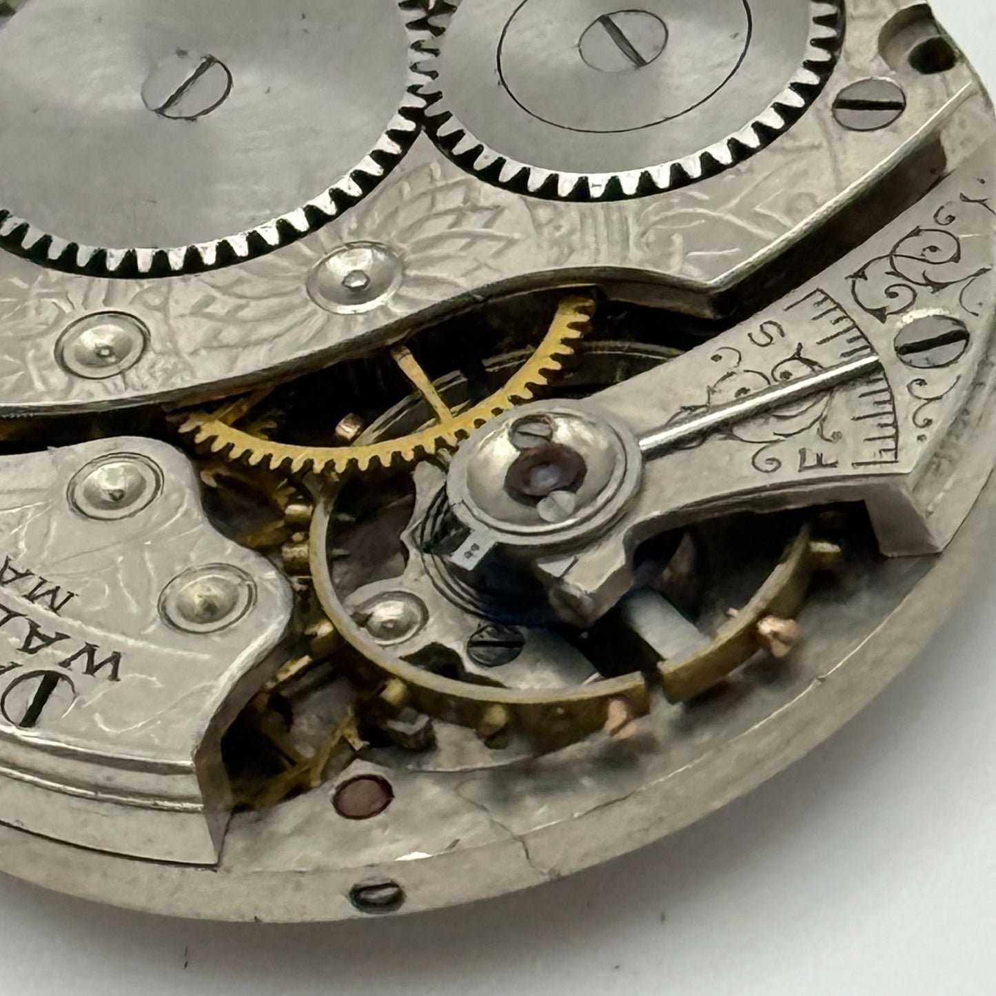 Waltham Grade 310 Model 1900 American Watch Movement 3/0s Parts Repair