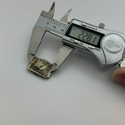 20mm Buren Grand Prix Cal 14 Tank Tonneau Manual Wind Swiss Watch Movement PARTS