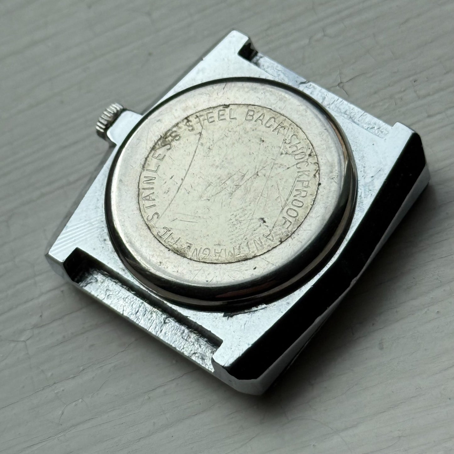 33mm Vintage Werax 17 Jewels 2009.n Shockproof Manual Wind Watch PARTS