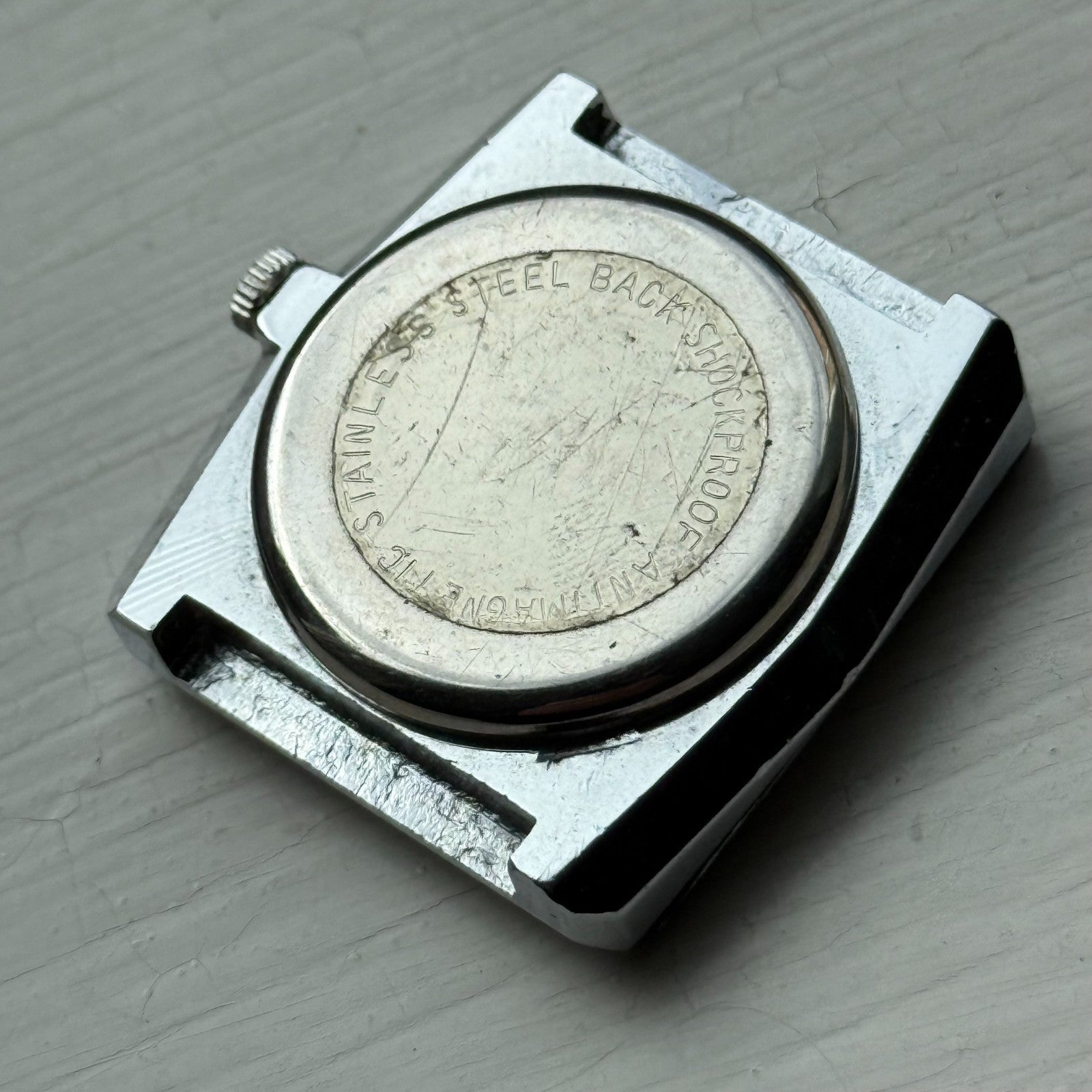 33mm Vintage Werax 17 Jewels 2009.n Shockproof Manual Wind Watch PARTS