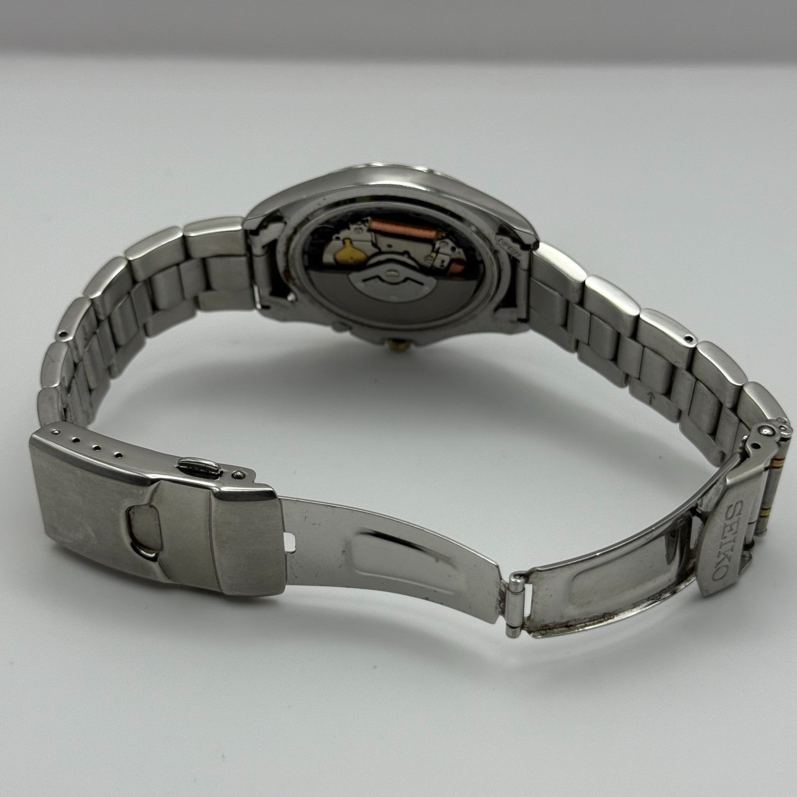 Seiko Kinetic 50M Men's Quartz Watch 5M63 - 0AC0 Date Dial 41mm PARTS REPAIR