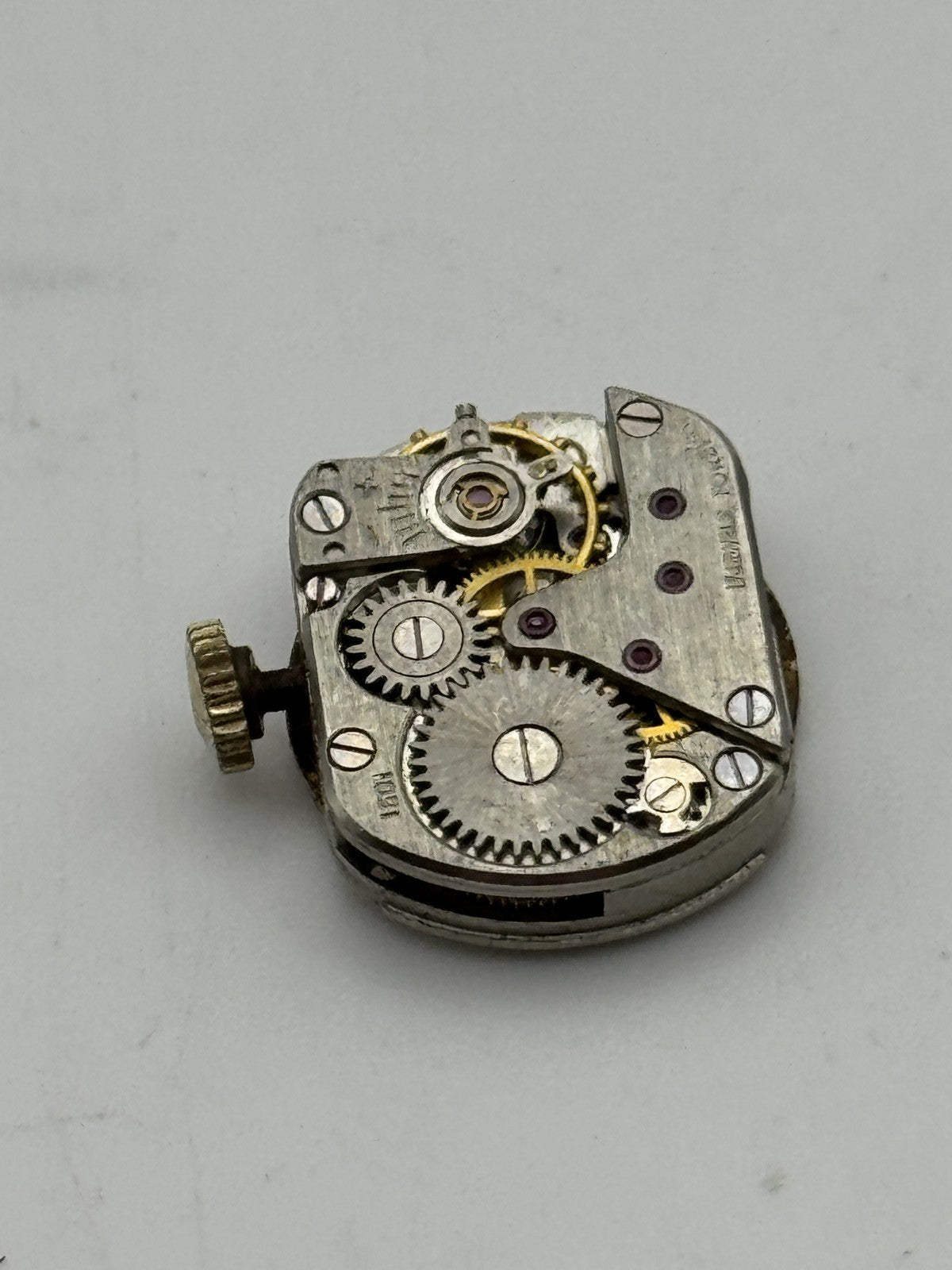 13.2mm Vintage Sekonda Slava 1601 Manual Wind Swiss Watch Movement PARTS REPAIR