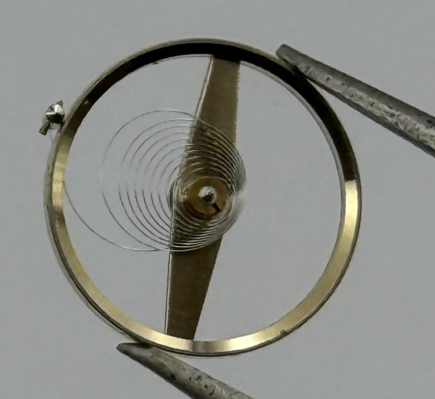 ST 1686 1786 Balance Wheel Complete And Spring  1115 M Watch Movement Parts