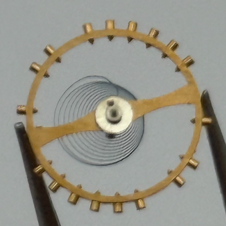 AS 1530 Balance Complete Inca Renata 321 Watch Movement Parts Vintage Damaged